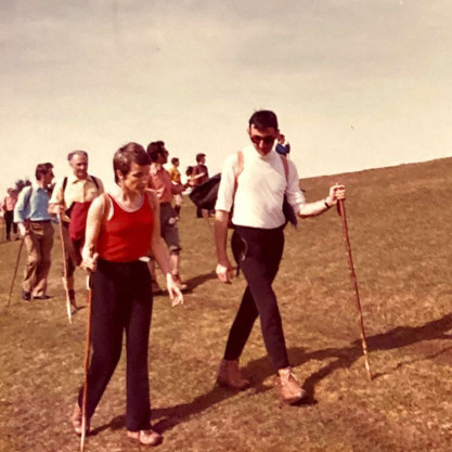 Wandern im Gelände